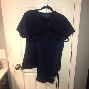 Navy greys anatomy scrub bundle